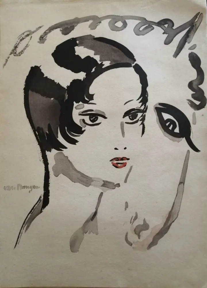 ステンシル Van Dongen - L'Ecuyère Rosa