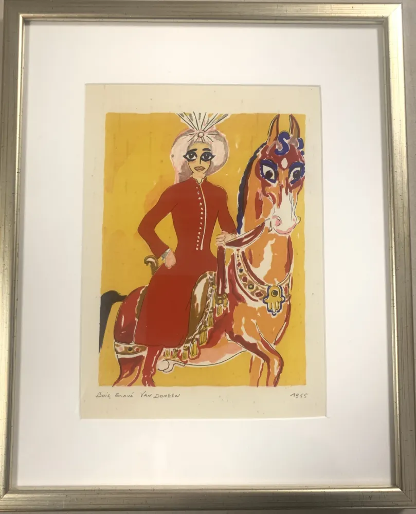 木版 Van Dongen - Les 1001