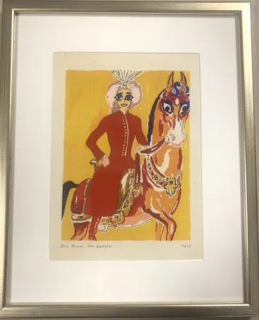 木版 Van Dongen - Les 1001