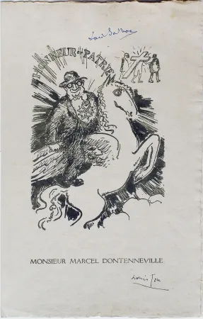 リトグラフ Van Dongen - Menu