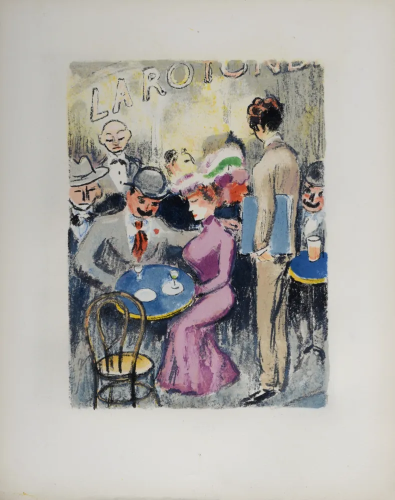 リトグラフ Van Dongen - Modigliani, peintre maudit de Montparnasse, 1949