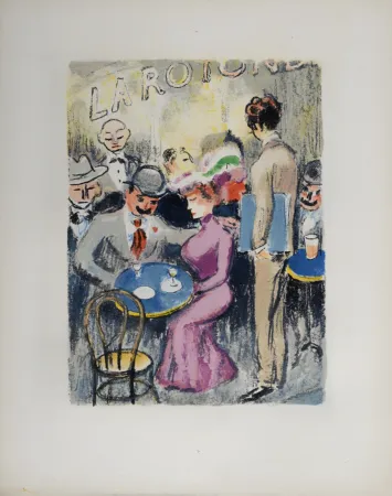 リトグラフ Van Dongen - Modigliani, peintre maudit de Montparnasse, 1949