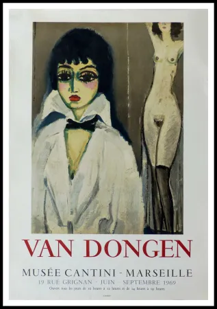 リトグラフ Van Dongen - Musée Cantini Marseille - VAN DONGEN