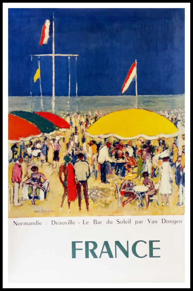 オフセット Van Dongen - NORMANDIE DEAUVILLE LE BAR AU SOLEIL