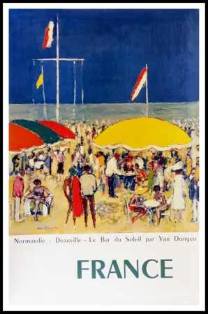 オフセット Van Dongen - NORMANDIE DEAUVILLE LE BAR AU SOLEIL