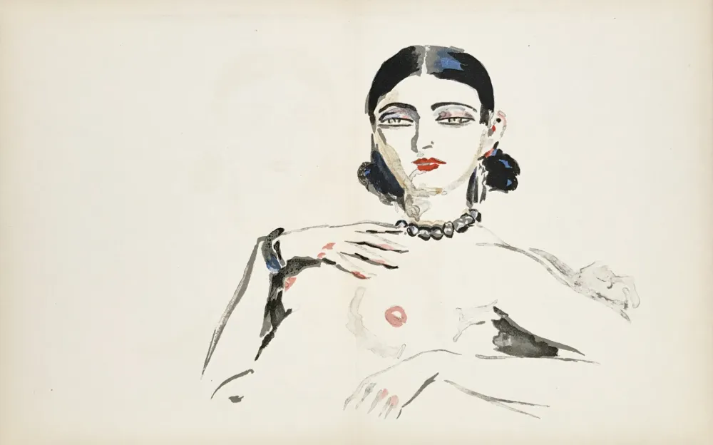 リトグラフ Van Dongen - Odalisque