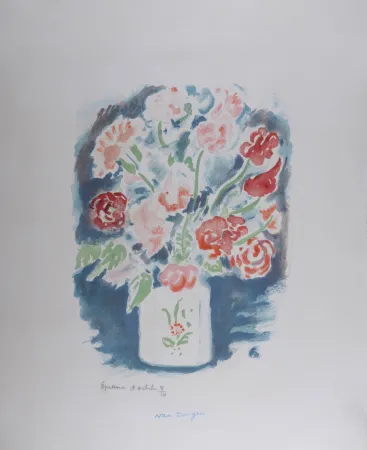 リトグラフ Van Dongen - Pois de Senteur