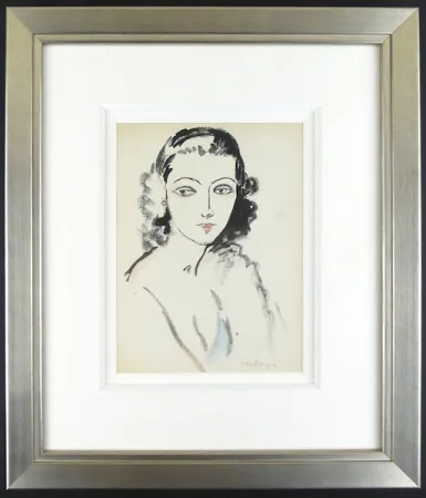 ステンシル Van Dongen - Portrat de Femme