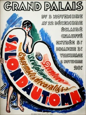 リトグラフ Van Dongen - Salon D'automne