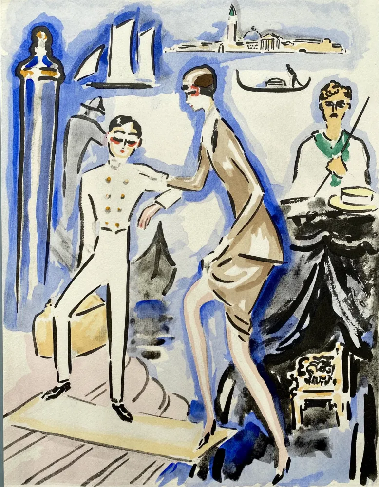 ステンシル Van Dongen - The arrival