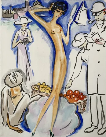 ステンシル Van Dongen - Venise, The Model