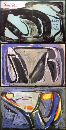 挿絵入り本 Van Velde - 7 Lithographies pour le Catalogue Galerie Krugier n°1 (1962)