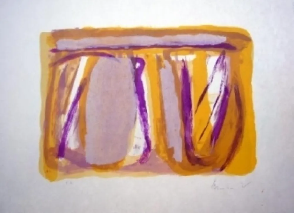 リトグラフ Van Velde - Apaisement