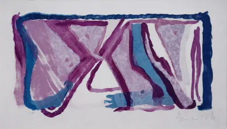 リトグラフ Van Velde - Composition 170