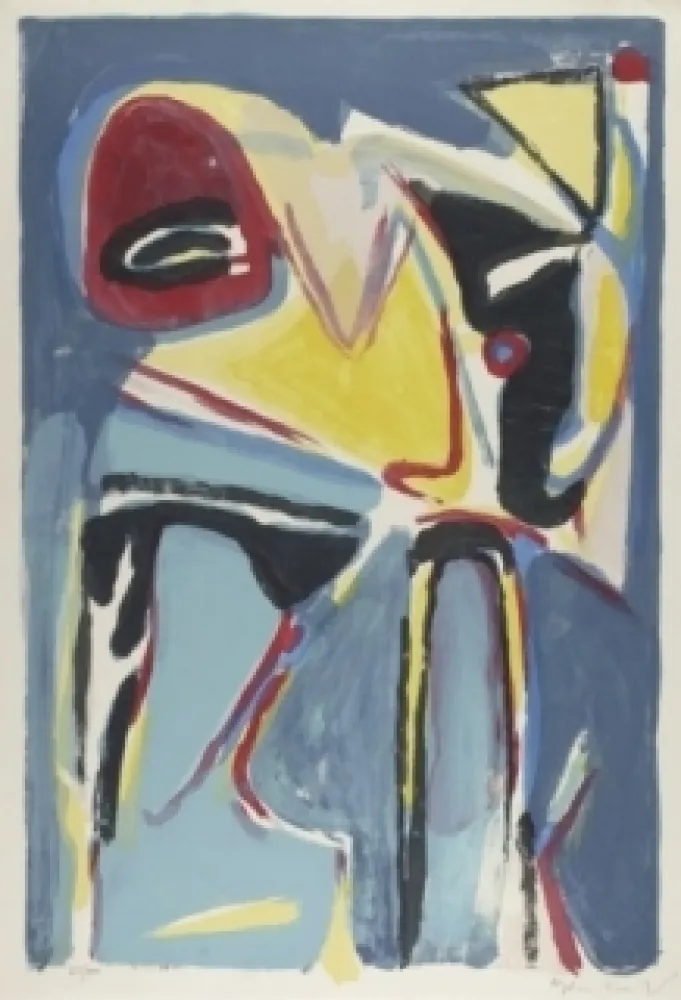 リトグラフ Van Velde - Composition 279