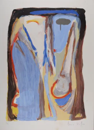 リトグラフ Van Velde - Composition MP 059, 1970 - Hand-signed