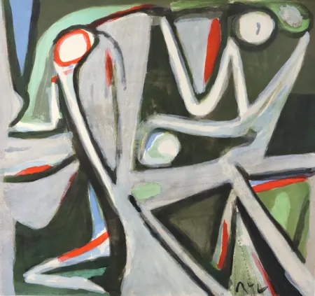 リトグラフ Van Velde - Désertique (MP 390)