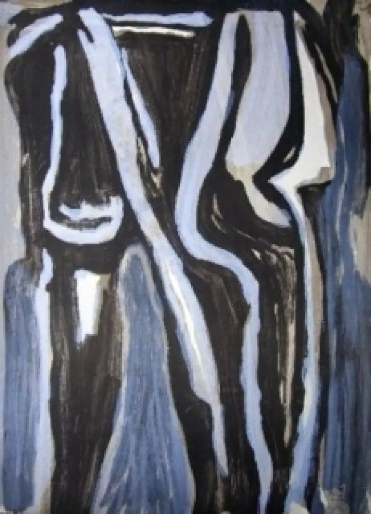 リトグラフ Van Velde - En dedans