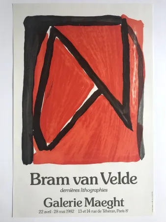 掲示 Van Velde - Galerie Maeght
