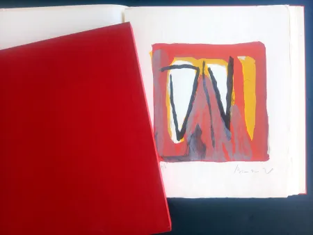 挿絵入り本 Van Velde - LA NUIT QUI OSE DIRE SON NOM