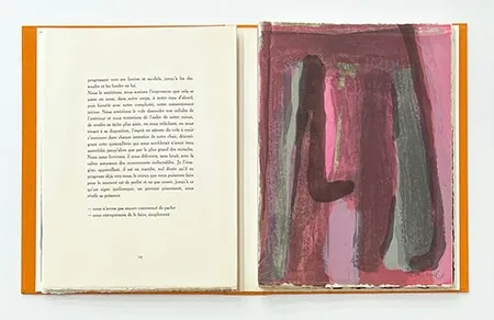 挿絵入り本 Van Velde - L'Envers