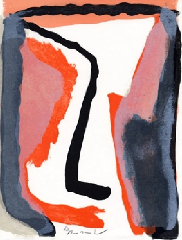 挿絵入り本 Van Velde - L'envers, Jean Frémon