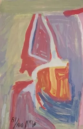 リトグラフ Van Velde - Libération