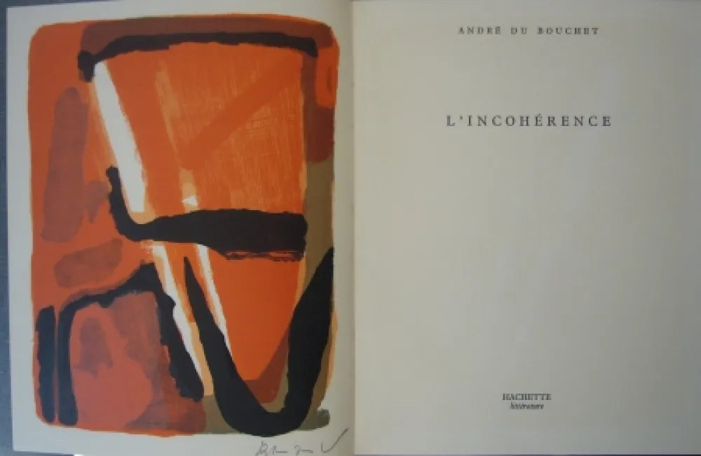 挿絵入り本 Van Velde - L'incohérence