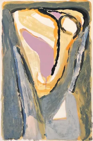 リトグラフ Van Velde - Lumière pâle 