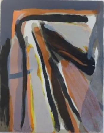 リトグラフ Van Velde - Mason, 196