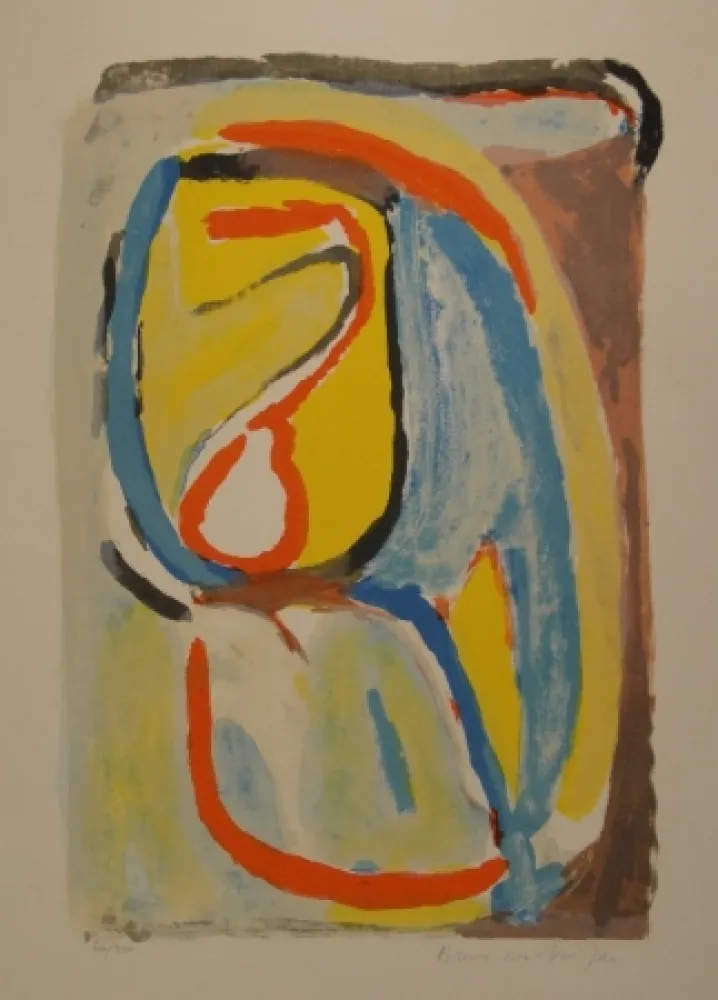 リトグラフ Van Velde - Matin / Morning