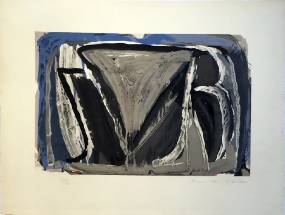 リトグラフ Van Velde - MP 015