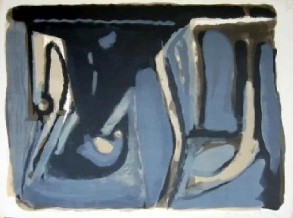 リトグラフ Van Velde - MP 109