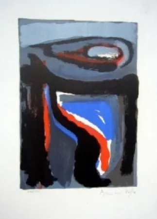 リトグラフ Van Velde - MP 110