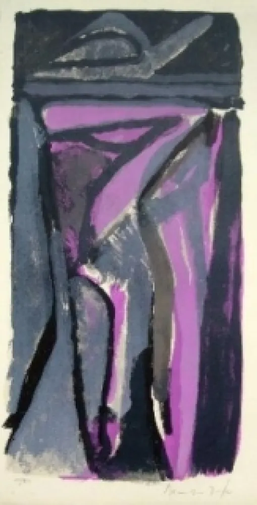 リトグラフ Van Velde - MP 114