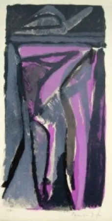 リトグラフ Van Velde - MP 114