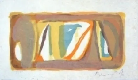 リトグラフ Van Velde - MP 118