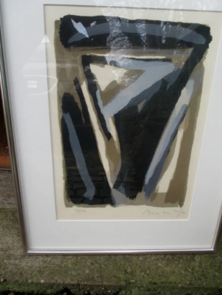 リトグラフ Van Velde - MP 122