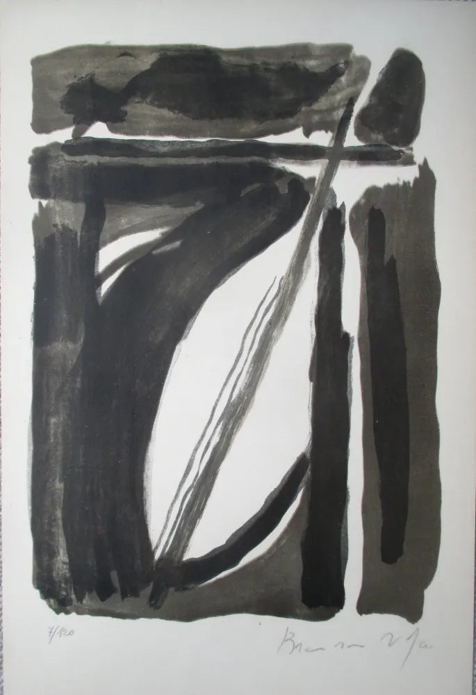 リトグラフ Van Velde - M&P 124