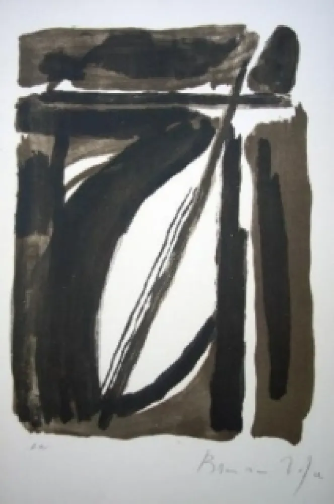 リトグラフ Van Velde - MP 124