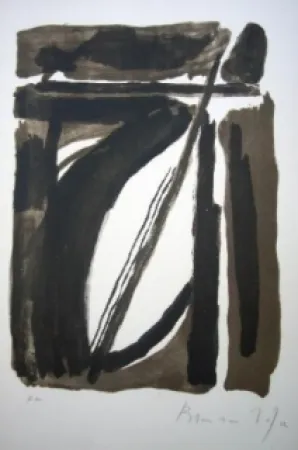 リトグラフ Van Velde - MP 124