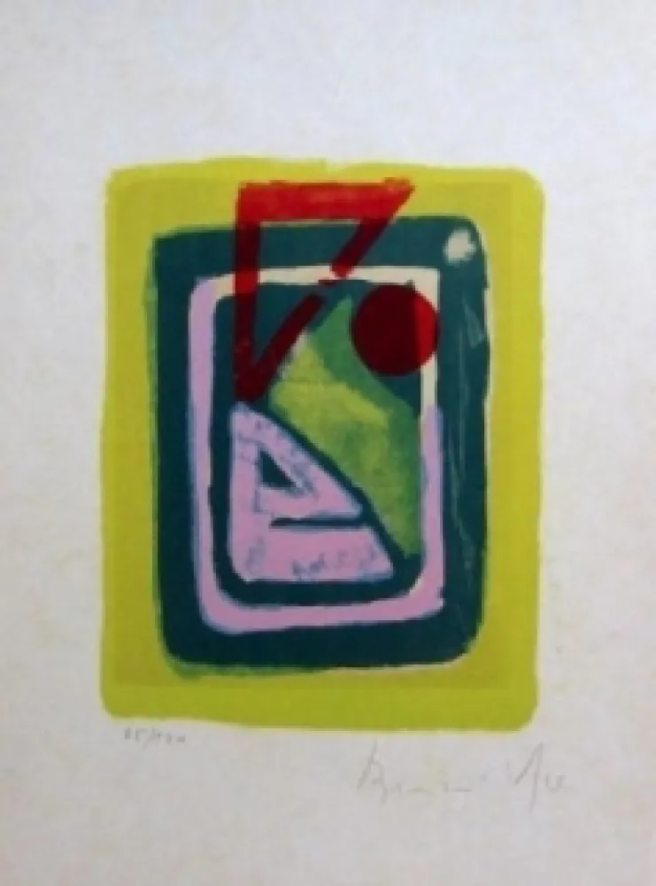 リトグラフ Van Velde - MP 146