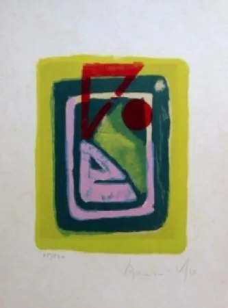 リトグラフ Van Velde - MP 146