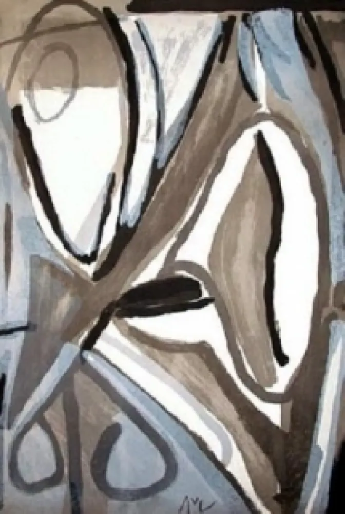 リトグラフ Van Velde - MP 153