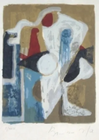 リトグラフ Van Velde - MP 154