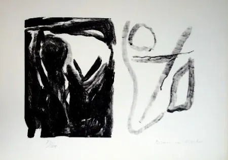 リトグラフ Van Velde - MP 16