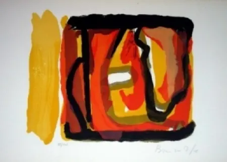 リトグラフ Van Velde - MP 163