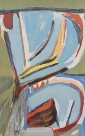 リトグラフ Van Velde - MP 167