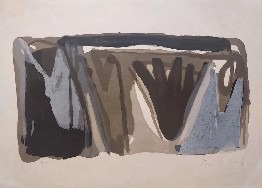 リトグラフ Van Velde - MP 171