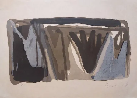 リトグラフ Van Velde - MP 171